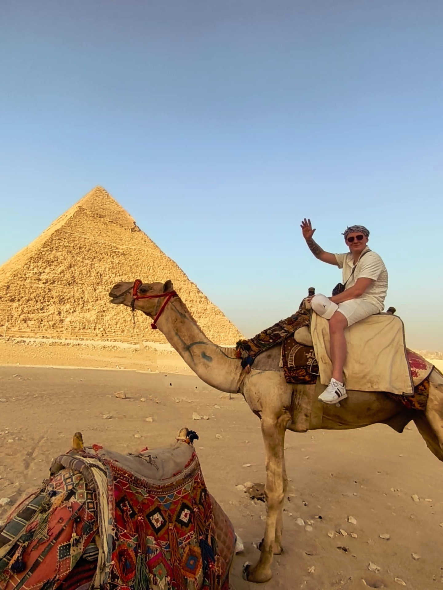 Sunset at the Pyramids